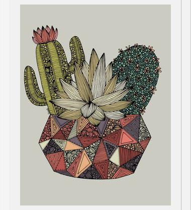 Cuadro Cactus