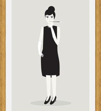 Cuadro Audrey Hepburn