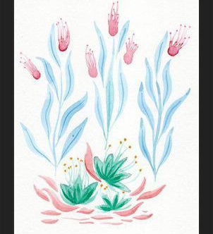 Cuadro Florecillas