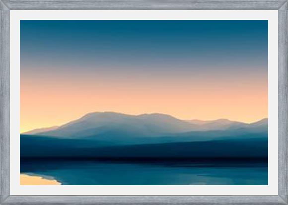 Cuadro Sunset in the Mountains 10