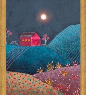 Cuadro Midnight landscape III