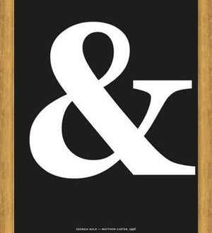 Cuadro Ampersand Georgia 02