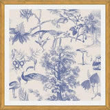 Cuadro Vintage Nature Blue