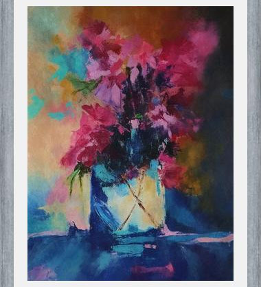 Cuadro Vase with Flowers 3