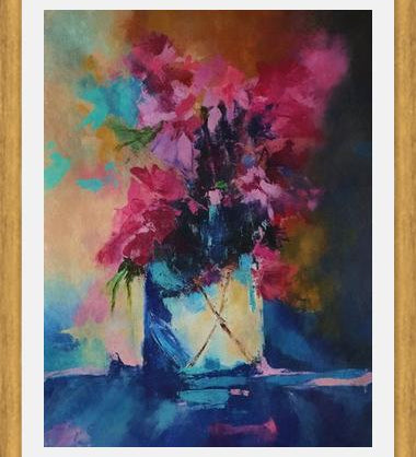 Cuadro Vase with Flowers 3