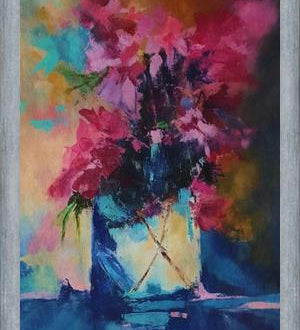 Cuadro Vase with Flowers 3