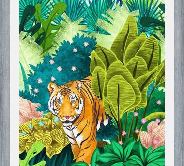 Cuadro Jungle Tiger