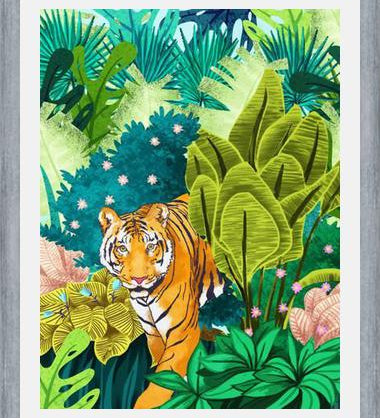 Cuadro Jungle Tiger