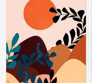 Cuadro A tropical landscape 3