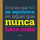 Cuadro NUNCA HACE NADA