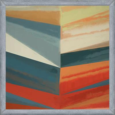 Cuadro Geometric Pattern with Stains