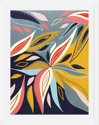 Cuadro Abstract floral 2