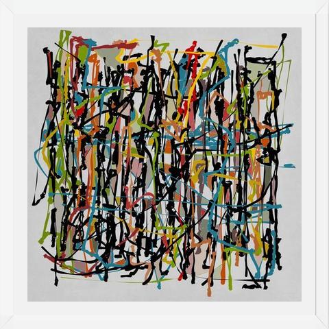 Cuadro Pollock Wink