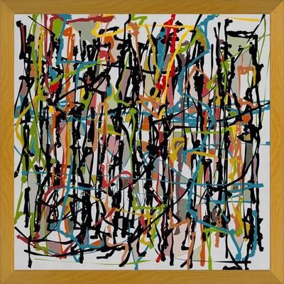 Cuadro Pollock Wink