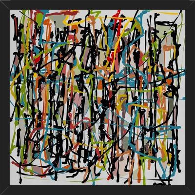 Cuadro Pollock Wink