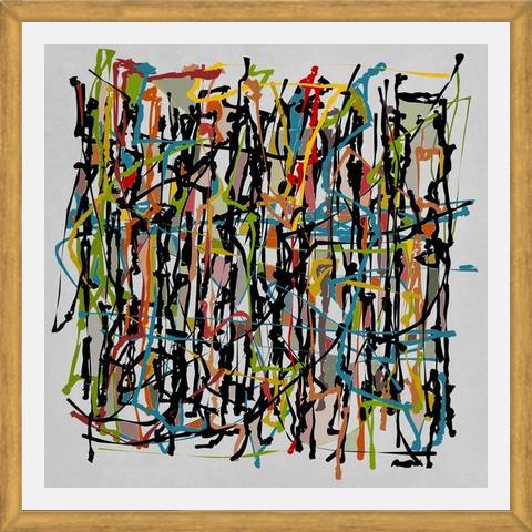 Cuadro Pollock Wink