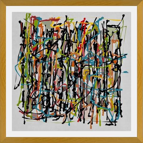 Cuadro Pollock Wink