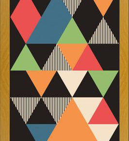 Cuadro Abstract Geometrie