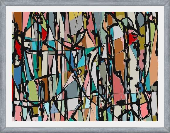 Cuadro Pollock Wink 3