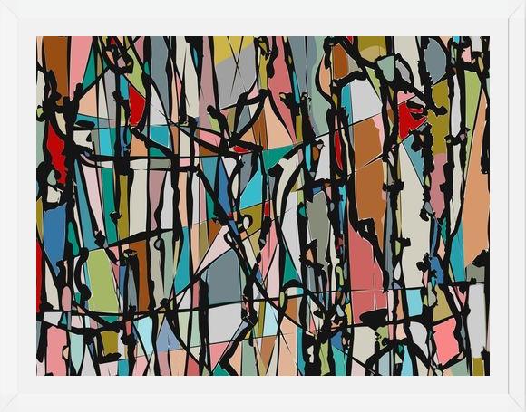 Cuadro Pollock Wink 3