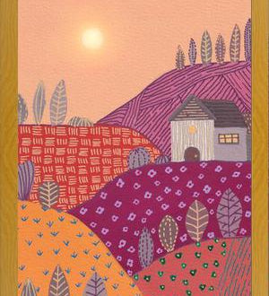 Cuadro Warm landscape II