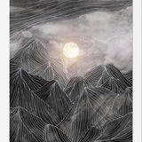 Cuadro Lines in the mountains VIII