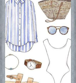Cuadro BEACH OUTFIT