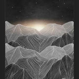Cuadro Lines in the mountains XIX