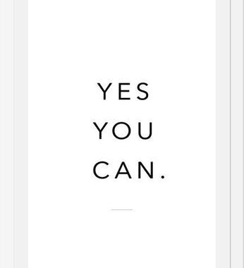 Cuadro Yes You Can