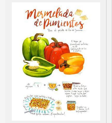 Cuadro Mermelada de Pimientos
