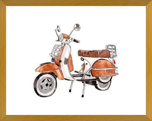 Cuadro Vintage Motorcycle