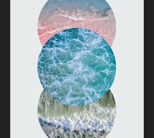 Cuadro Ocean Circles