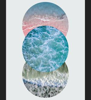Cuadro Ocean Circles