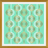 Enmarcado Gold and Mint