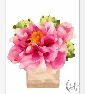 Cuadro Peonies