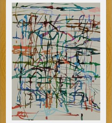 Cuadro Urban Pollock 6