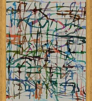 Cuadro Urban Pollock 6