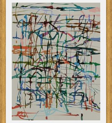 Cuadro Urban Pollock 6