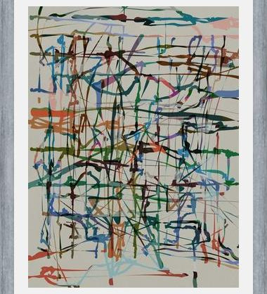 Cuadro Urban Pollock 6