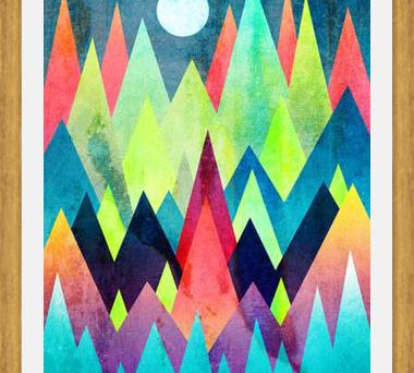 Cuadro Land of Northern Lights