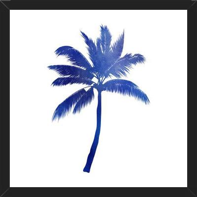 Cuadro Blue Palm Tree III