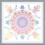 Enmarcado BOHO HAMSA MANDALA