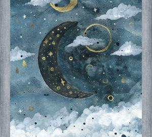 Cuadro Golden Moon