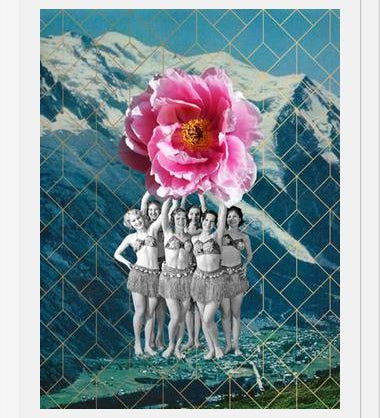 Cuadro high flower