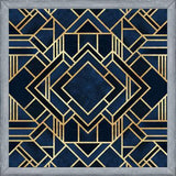 Cuadro Art Deco Blue