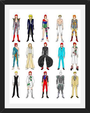 Cuadro David Bowie