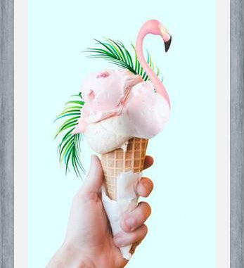Cuadro Tropical Ice Cream
