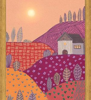 Cuadro Warm landscape II