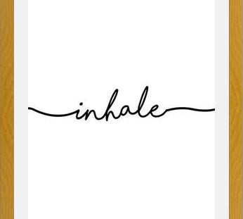 Cuadro Inhale