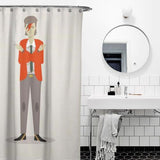 Cortina de Baño David Bowie, Ziggy Stardust